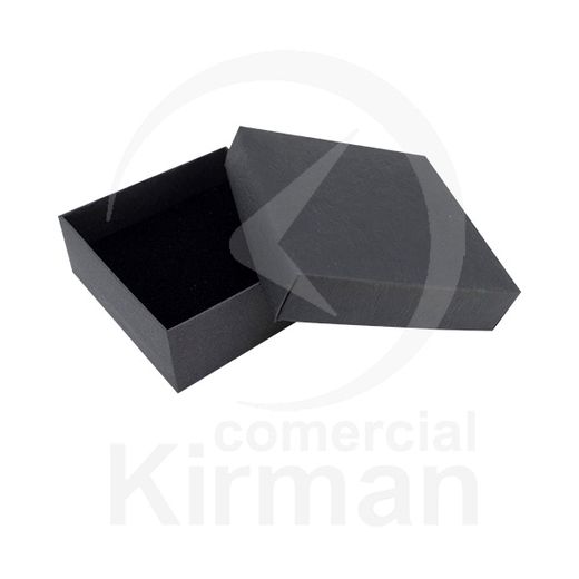 Estuche Cartón Negro 000029/N Classic 2 85x85x30mm