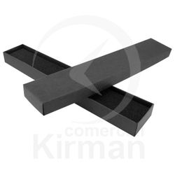 Estuche Cartón Negro 000031/N Classic 2 Pulseras 215x35x20mm