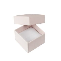 Estuche Cartón-Piel Arena 000039 P. Anillos 45x45x30mm