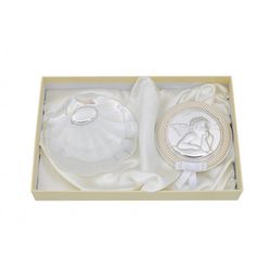 Estuche Concha Simil y Medallon Musical 11cm GA1154