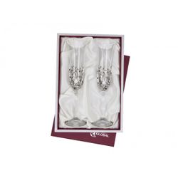 Estuche Cristal GA4215 (2) Copas Decorados A Mano