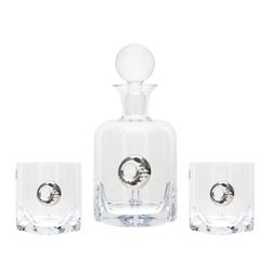 Estuche Cristal GA4280 Botella 1L + (6) Vasos Whisky