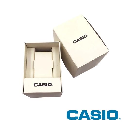 Estuche Expositor Casio Cartón Blanco 006014 Relojes Casio 9x8,5x6,5mm