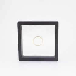 Estuche Expositor Negro 000038 Transparente 70x70mm