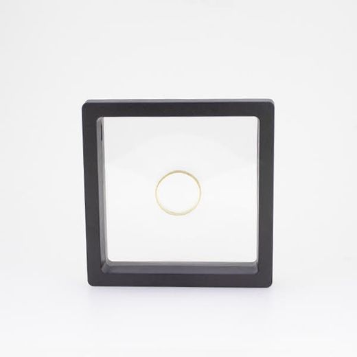 Estuche Expositor Negro 000038 Transparente 70x70mm