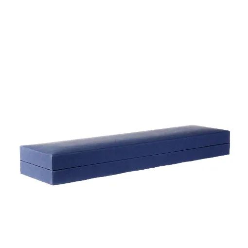 Estuche Plástico Azul Mate 000047 Joyería 218x54x26mm
