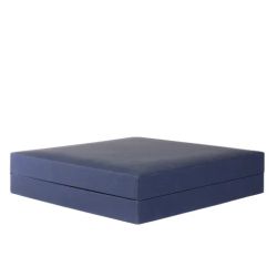 Estuche Plástico Azul Mate 000048 Joyería 160x160x35mm