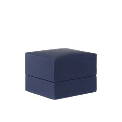 Estuche Plástico Azul Mate 000049 Joyería 47x52x38mm