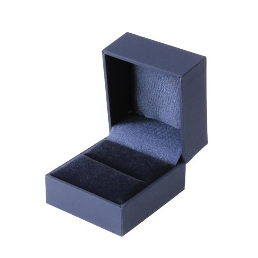 Estuche Plástico Azul Mate 000049 Joyería 47x52x38mm
