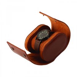 Estuche Reloj Piel Marrón 138052 1 Reloj