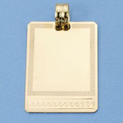 Foto Joya Chapa Laser Oro 18kts 28x20mm 26000992