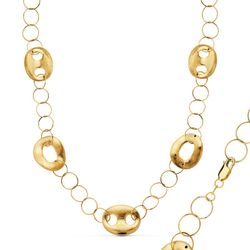 Gargantilla Oro 18kts Nudo Barco 46cm 30000004