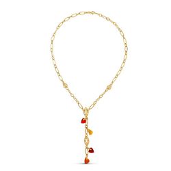 Gargantilla Oro 18kts Piedras Color 17000044