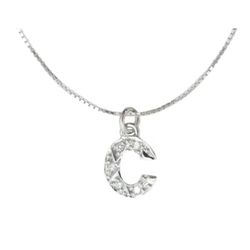 Gargantilla Oro Blanco 18kts 42-45cm 0607598 Diamantes 0,04cts