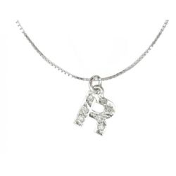 Gargantilla Oro Blanco 18kts 42-45cm 0607751 Diamantes 0,056cts