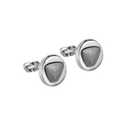 Gemelos Maserati JM417AKS01 LEGGENDA CUFFLINKS IP GUN Bicolor Logo