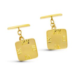 Gemelos Oro 18kts Cuadrados 14X14mm 4561-6