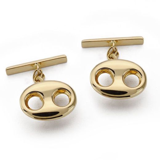Bessons Or 18kts Nus de Vaixell 13X10mm 4335-E