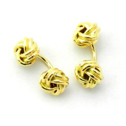 Gemelos Oro 18kts Nudo GA1/10027