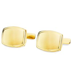 Gemelos Oro 18kts Tonel Mate y Brillo 17X13mm 4765-6