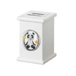 Hucha Cartón Rígido PA3005/01B Panda & Estrellas