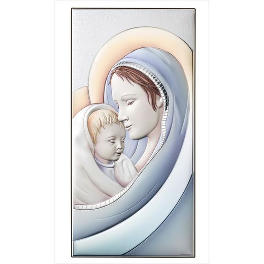 Icona Religiós Sagrada Família Acolorida EV5140/17 17x34cm