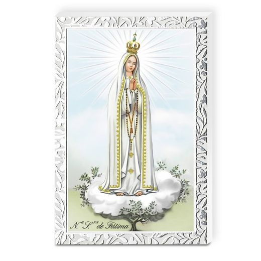 Religious Icon Virgin of Fatima 81555/3L 9x13.5cm