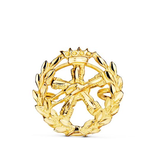 Insigne en or 18 carats 15x15 mm 8580-AER