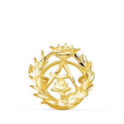 Insignia Oro 18kts 16x16mm 8580-ARQ