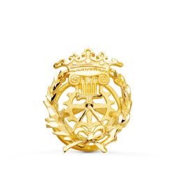Insignia Oro 18kts 17x14mm 8580-DEL