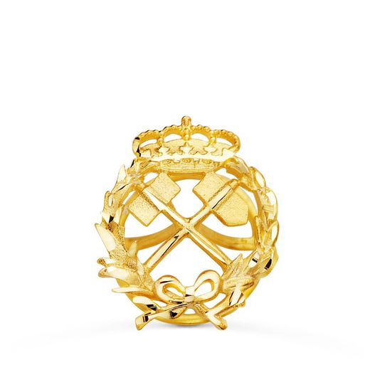 Insignia Oro 18kts 17x14mm 8580-IMI