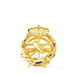 Insignia Oro 18kts 18x15mm 8580-INF