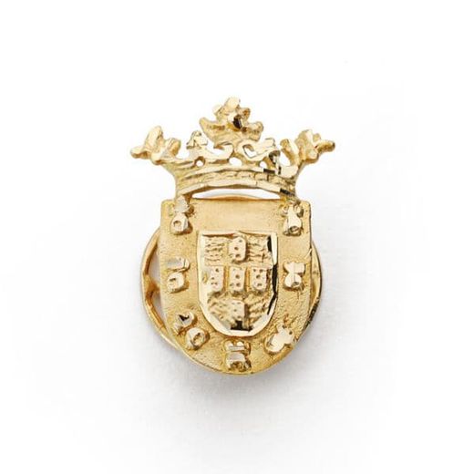 18kt Gold Badge 19x13mm 16653