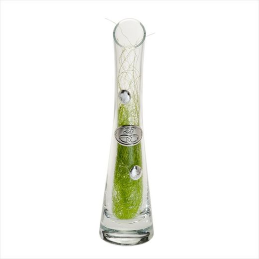 Gerro Commemoratiu 25cm GA3167/2V Cristall Aliances 25 Anys