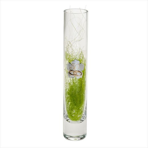 Commemorative Vase 25cm GA3171V Crystal Alliances 25 Years