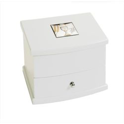 Joyero Cajon Comunión GA1024 18X13X13 Blanco