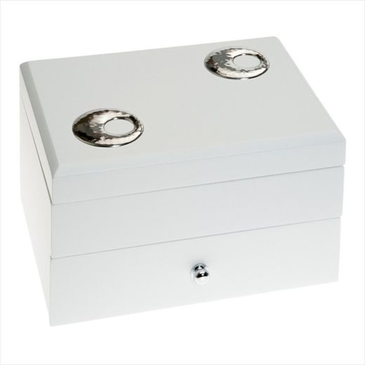 Maniglia per cassetto portagioie Cerchi musicali GA1082MB 20X15X12 bianco