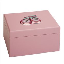 Joyero Patucos GA1051 21X15X12 Rosa