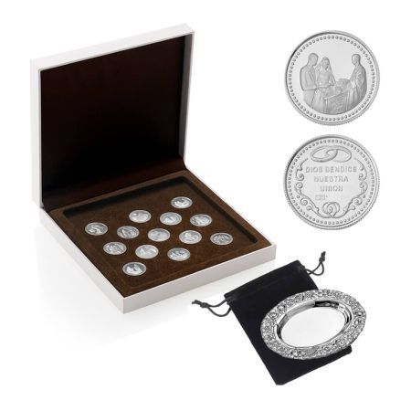 Juego Arras Plata Argyor MRM 20mm (AG)8161AG Bíblicos