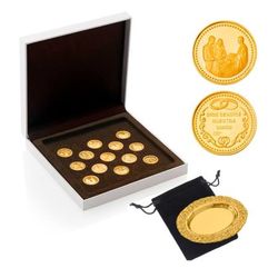 Juego Arras Plata Dorada Argyor MRM 20mm (AG)8161CH Bíblicos