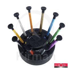 Juego Destornilladores Horotec Acero 0.50-3.00mm 45121 (10) Unidades + (10) Unidades De Recambio De Precisión