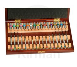 Juego Destornilladores Latón Niquelado 1.40-3.00 mm 45087 (17) Unidades Punta plana/philips + (17) Unidades De Recambio De Precisión