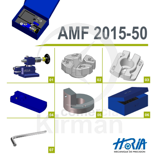 Kit Relojero Horia Acero 55141 Con Dispositivo Multifunción AMF-2015-00