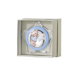 Lampara Plástico 14,5x18cm EV3703/04B Luz Nocturna Celeste Oso Estrella