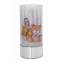 Lampara Plástico 20cm B4217-20 Cristal Decoración Oso-Juguetes