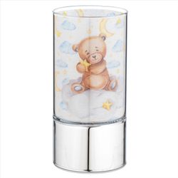 Lampara Plástico B4203-06 Celeste Oso