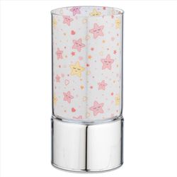 Lampara Plástico B4203-08 Rosa Estrellas
