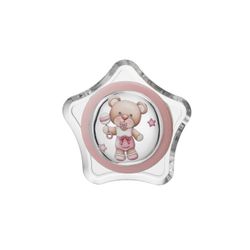 Lampara Plástico EV3633/04R Luz Nocturna Rosa Oso - Sonajero