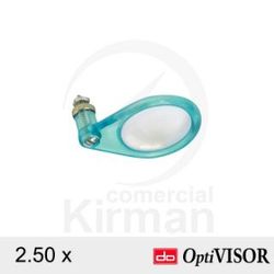 Lente Auxiliar Plástico Optivisor 039087/L Binocular 2.50x