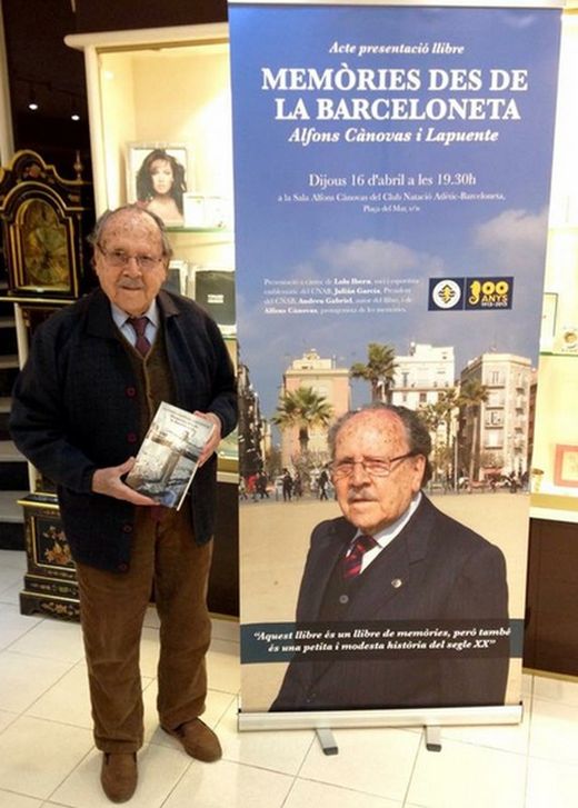 Book "Memòries des de la Barceloneta" - Alfons Cànovas Lapuente